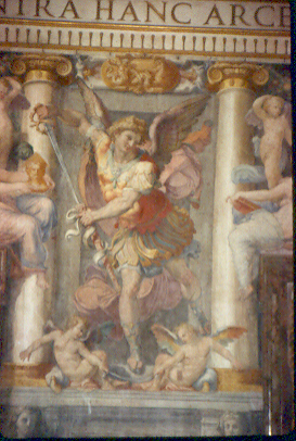 Perino del Vaga, St Michael, Castel Sant'Angelo, Rome, 1545-58