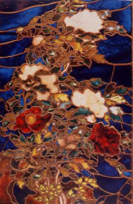John LaFarge, Peonies Blown in the Wind, 
c.1879