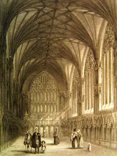 Ely Cathedral, Lady Chapel, from John Maggs Historic Prints